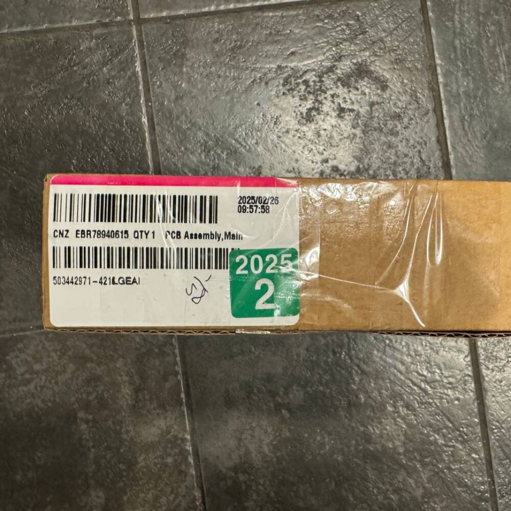 LG EBR78940615 Refrigerator Main Control Board brand new